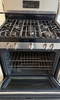 GE Stainless Steel Gas Range