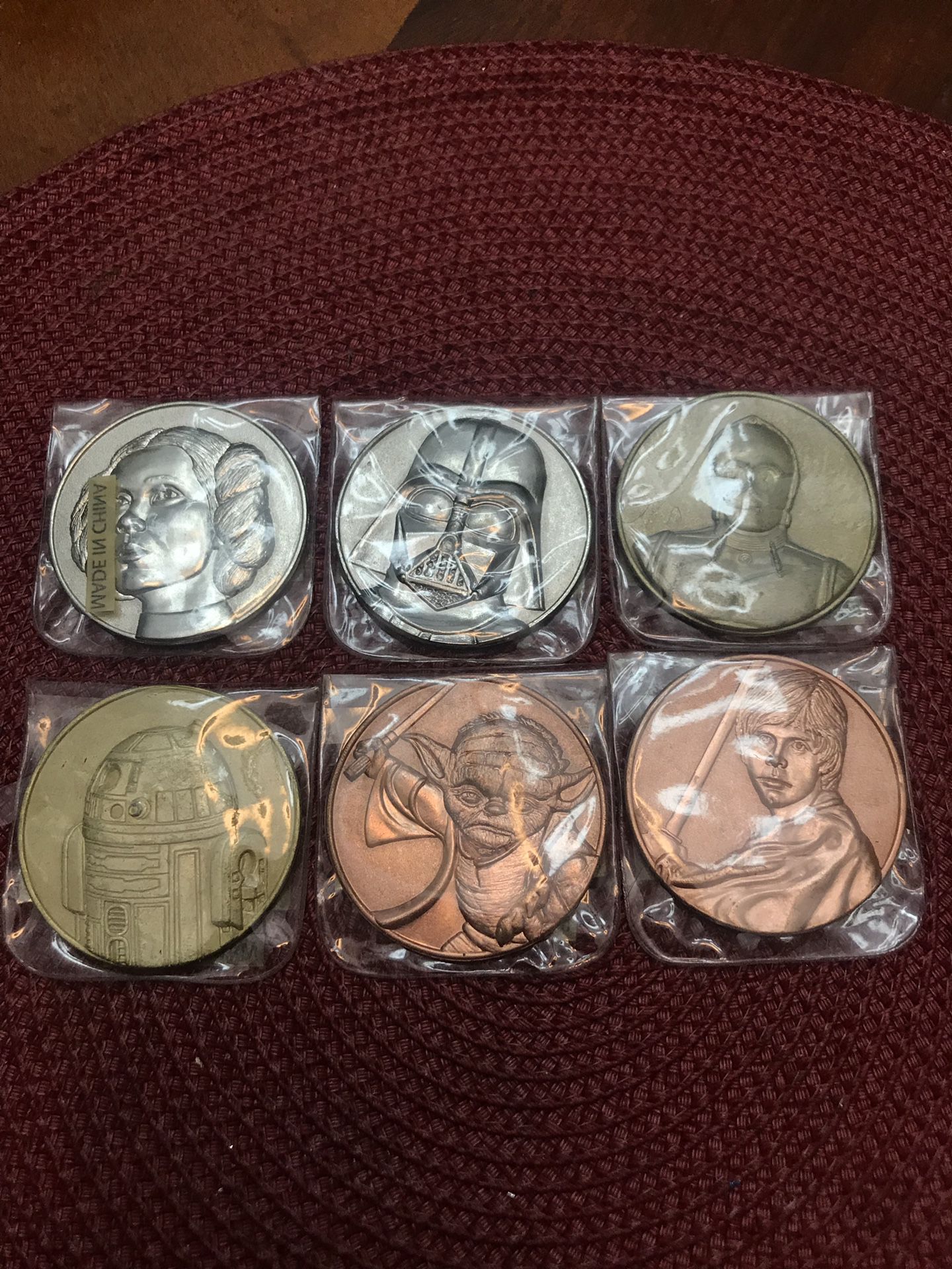 Star Wars 2005 California Lottery Coin Set