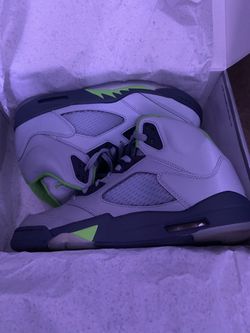 Air Jordan 5- Green Bean