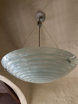 Kalco Contemporary Modern Three Light Pendant 