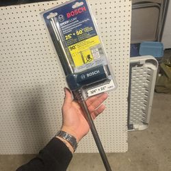 bosch dust extractor drill bit 3/4" X 21"