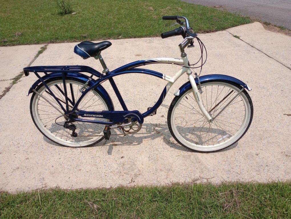 Blue Schwinn "Point Beach" Cruiser