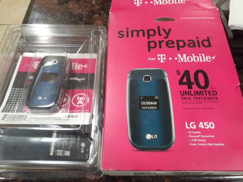 New cell phone. Still in box