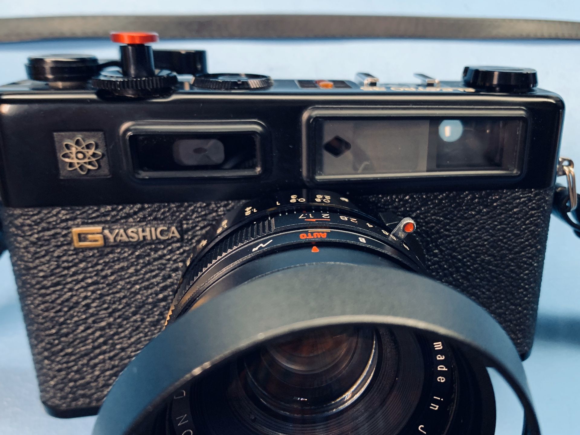 Vintage Yashica Electro 35 GTN 35 film Rangefinder camera, bundle.