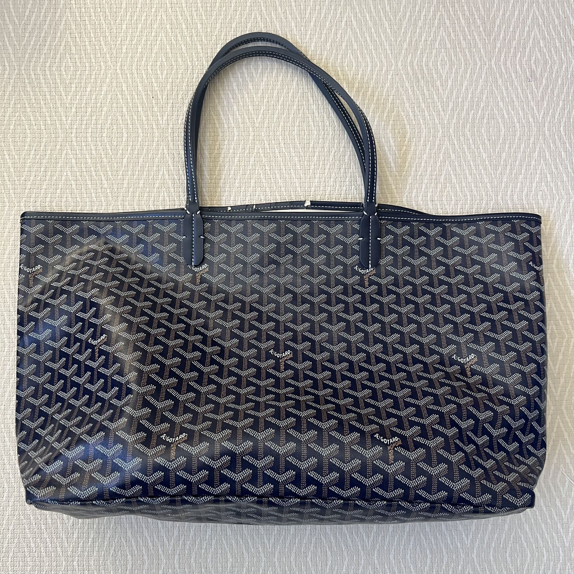 Large Navy Tote bag