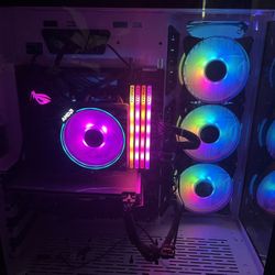 Custom Gaming PC Desk Bundle