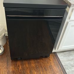 Like New black GE Portable Dishwasher 