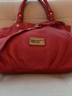 Marc by Marc Jacobs Classic Q Fran Rock Lobster Red Satchel