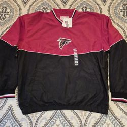 Atl Falcons Pull-Over...Mens (Sz Lg)
