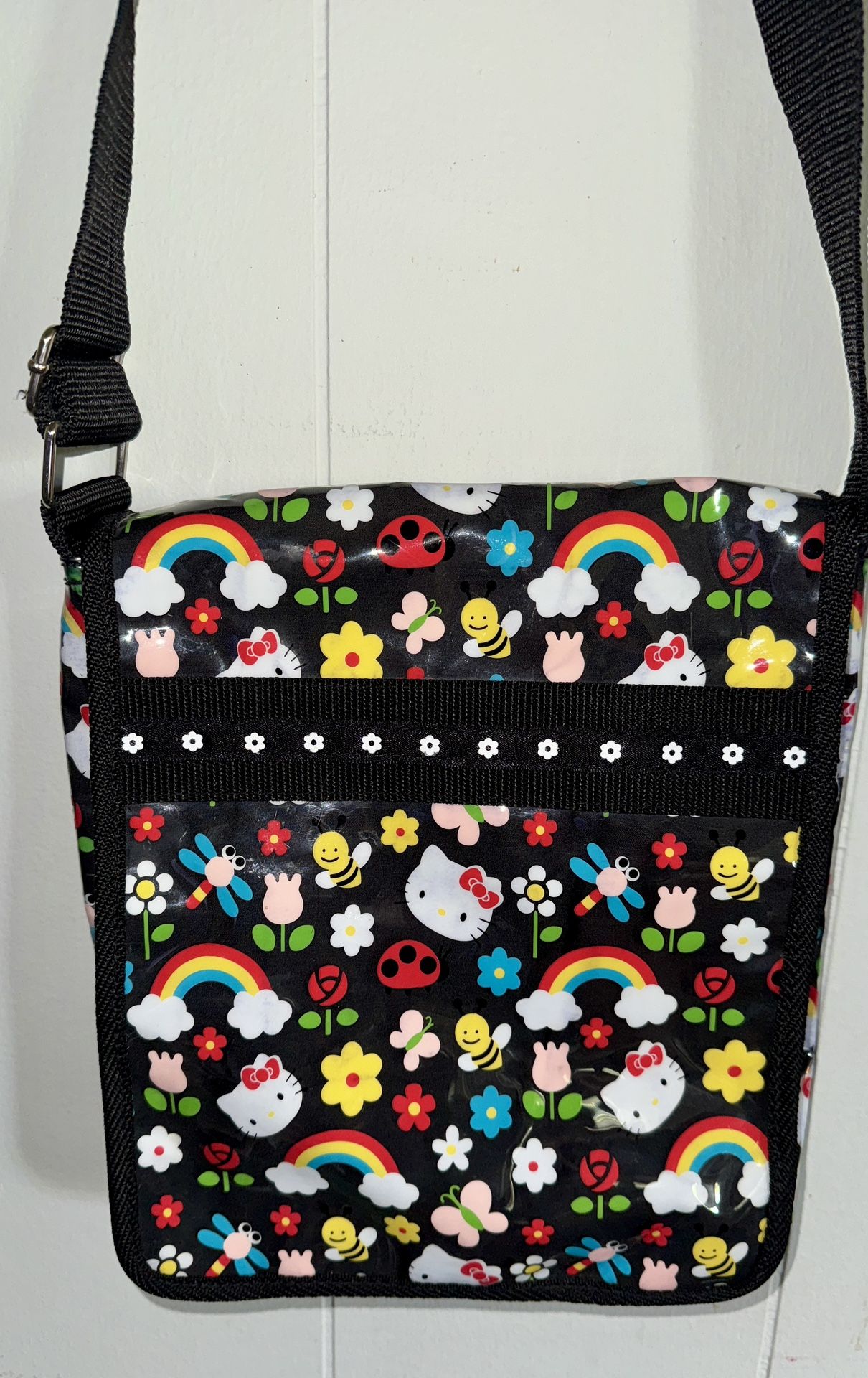 Vintage Official Sanrio 2007 Hello Kitty Messenger Bag