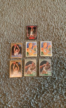 Larry Bird 7 Card Lot