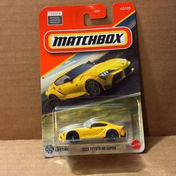Matchbox 2023 Toyota GR Supra (Milwaukie,OR)