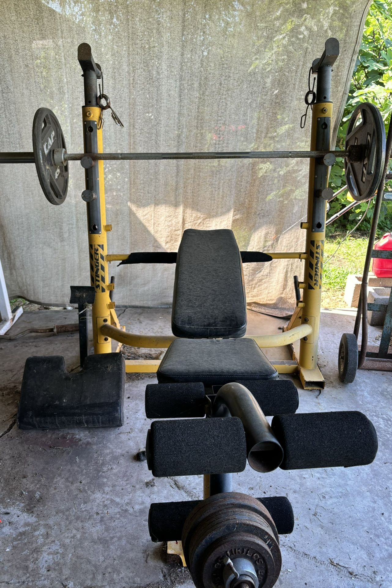 Stinger Weight Bench Home Gym 