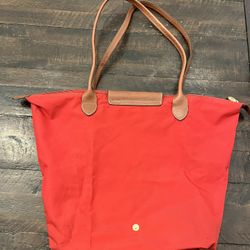 LONGCHAMP LE PILAGE LARGE SHOPPING TOTE BAG