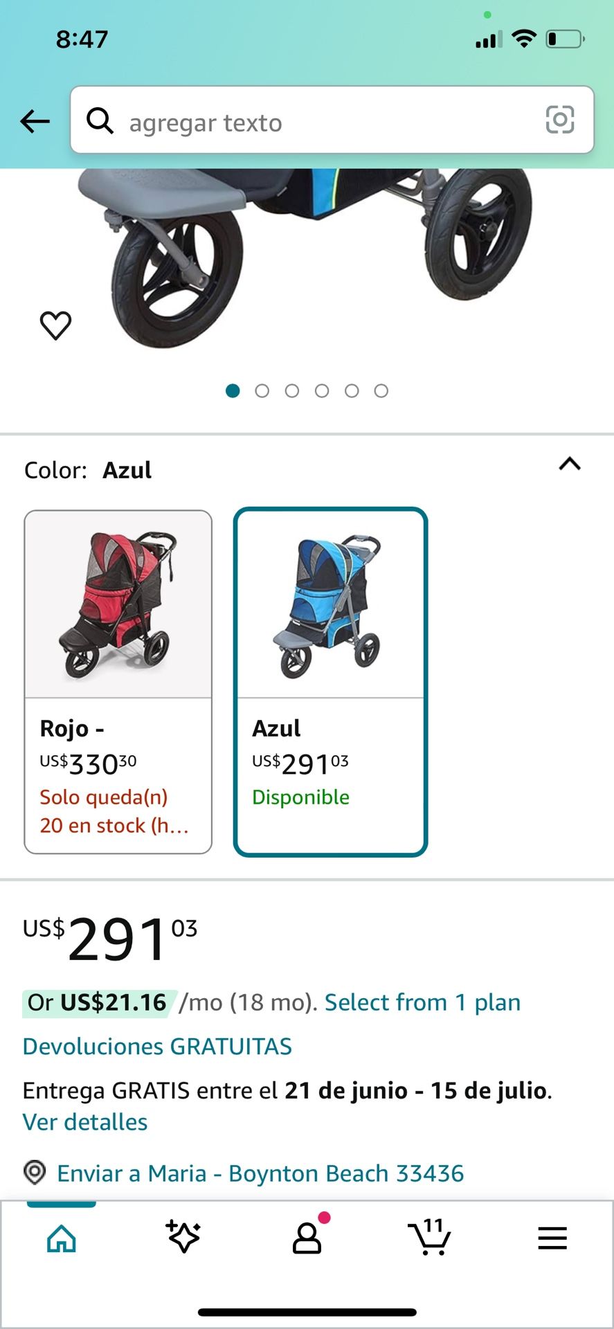 Pet Stroller