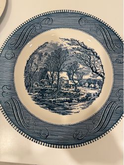 Currier & Ives Dishes