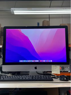 Apple iMac 27” A1419 | Intel Core i5 3.2GHz | 16GB RAM | 1TB HDD | macOS Monterey | $189