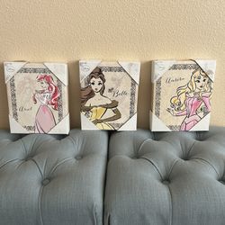 Disney Princes Canvas