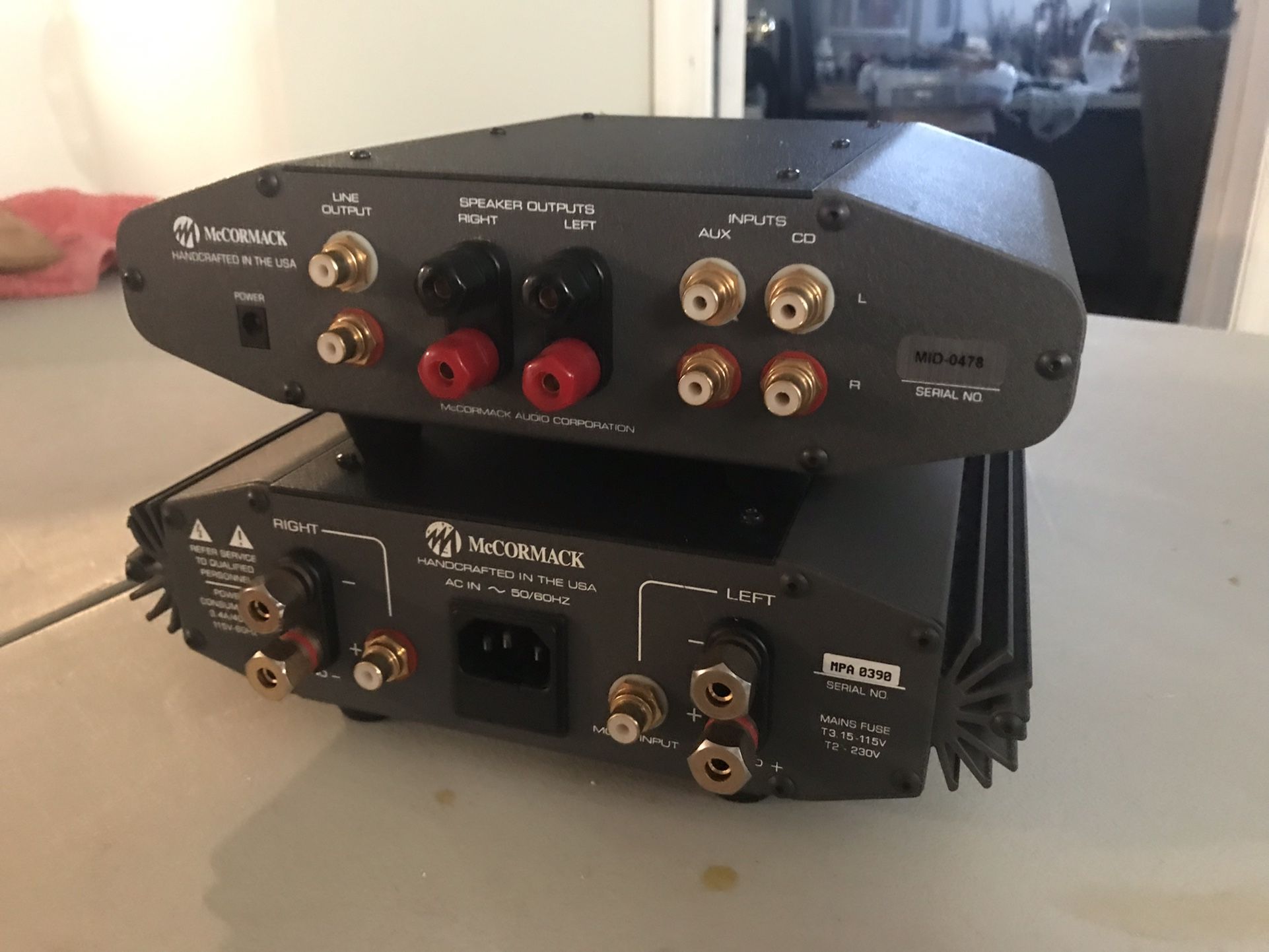 Mccormack Micro Linedrive & Powerdrive High Fidelity Audio