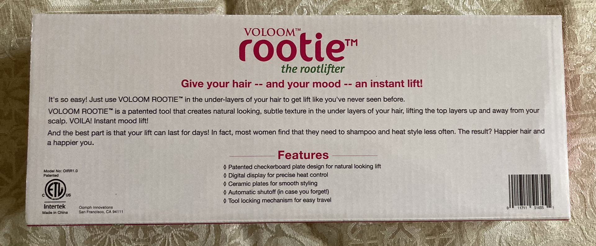 Voloom Rootie Hair care