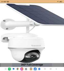 REOLINK Security Cameras Wireless Outdoor, Pan Tilt Solar Powered
