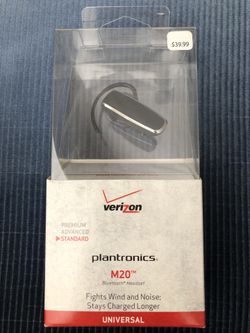 Plantronics M20 Bluetooth Headeset