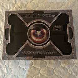 Captain America Battle Damaged Shield Limited Ed D23 Marvel New