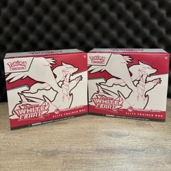 Pokemon “White Flare” ETB Elite Trainer Box Pokemon Center Exclusive (11 Packs) *NEGOTIABLE*