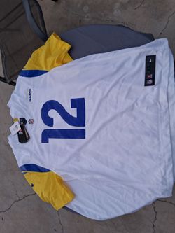 RAMS #12 NACUA XL NIKE FOOTBALL JERSEY