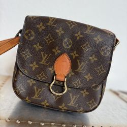 Louis Vuitton Saint Cloud MM Monogram Shoulder / Crossbody Bag