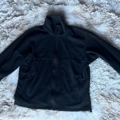 Black Columbia fleece jacket