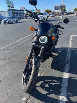 Black Matte Harley Davidson Street 750 (2015)