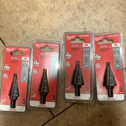 Milwaukee Step Drill Bits