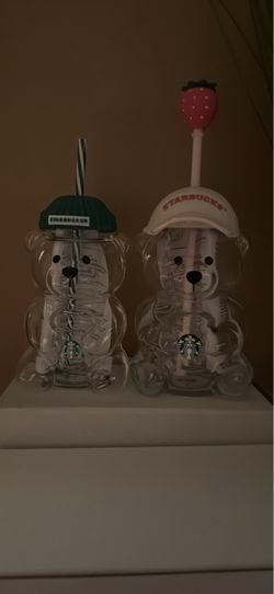 Starbucks bear cups