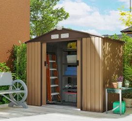 Brand new 4x7ft metal storage shed