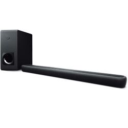 Yamaha Audio ATS-2090 Sound Bar with Wireless Subwoofer, Bluetooth, and Alexa Voice Control Built-in Black