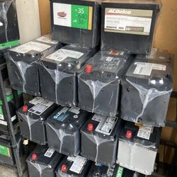 Car batteries