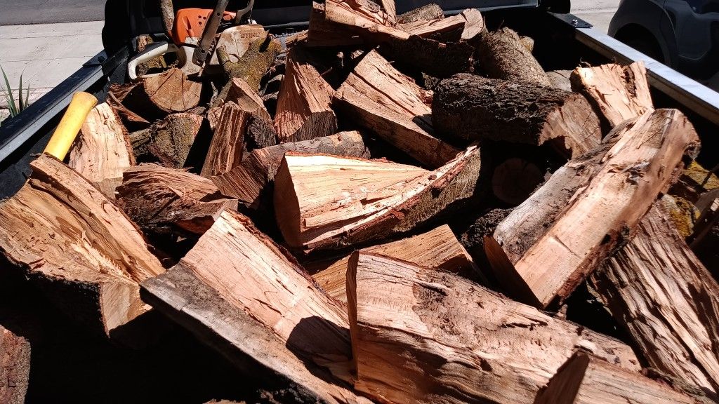 Almond Firewood  Seasoned Free Delivery 