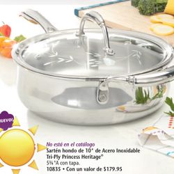 Princess House Sarten De 10 “ 