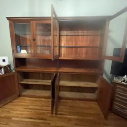 Early 20th Century Mission Style Bookcase