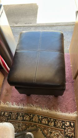 Ottoman  Leather 