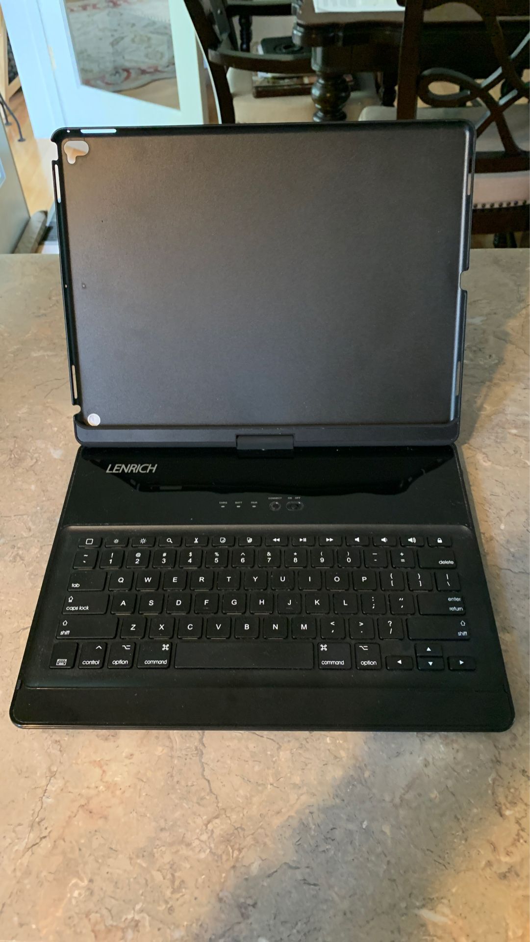 Lenrich 12.9 swivel/ rotate case and keyboard for iPad Pro