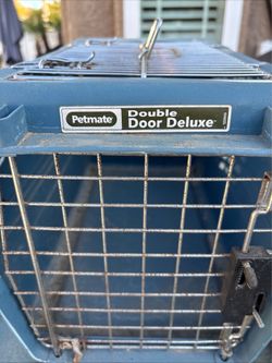 Pet carrier double door deluxe 17“ x 10“ x 10“Pet carrier double door deluxe 17” x 10” x 10”