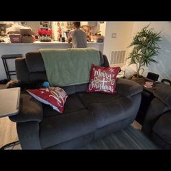 Love Seat And Couch 