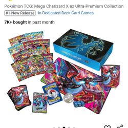 Pokémon TCG: Mega Charizard X Ex Ultra Premium Collection