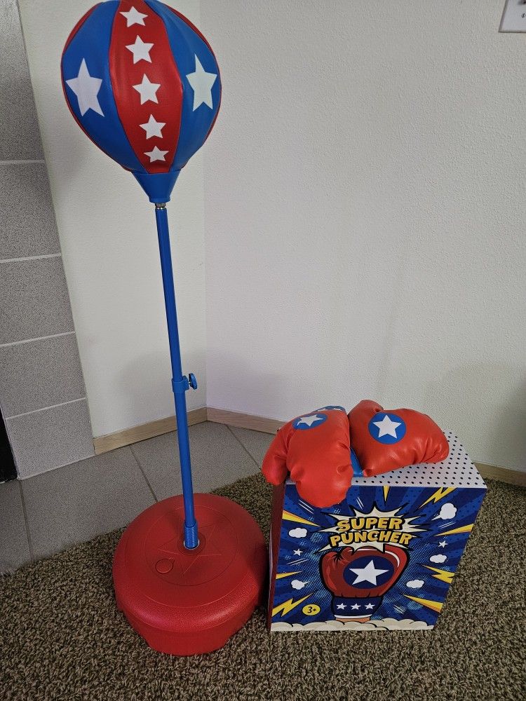 Punching Bag for Kids Ages 3-8 Yrs | Kids Punching Bag with Boxing Gloves |