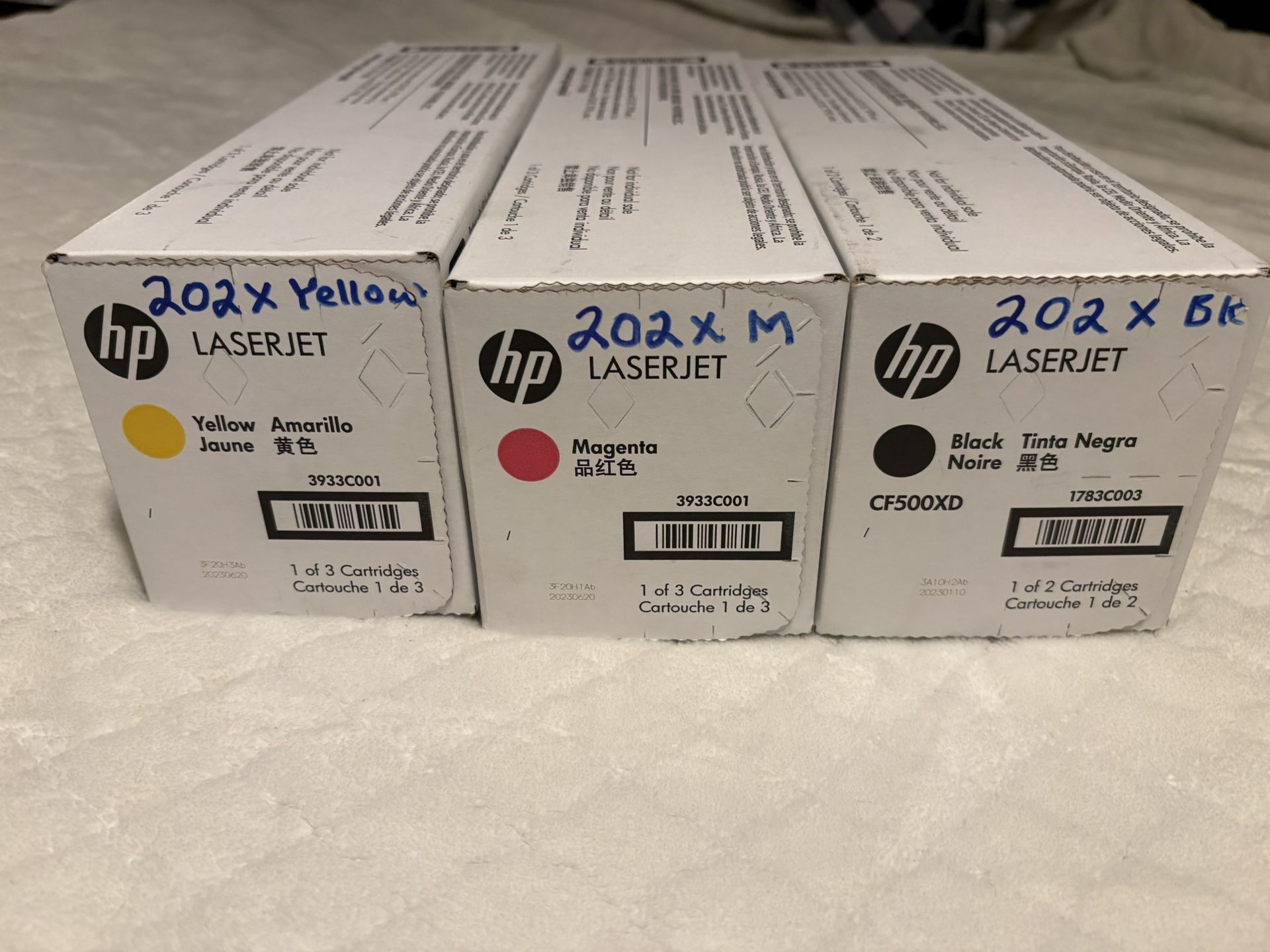 HP  Color Laser Jet Pro MFP M 281 Toner Ctgs
