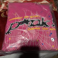 Pink Sp5der Hoodie