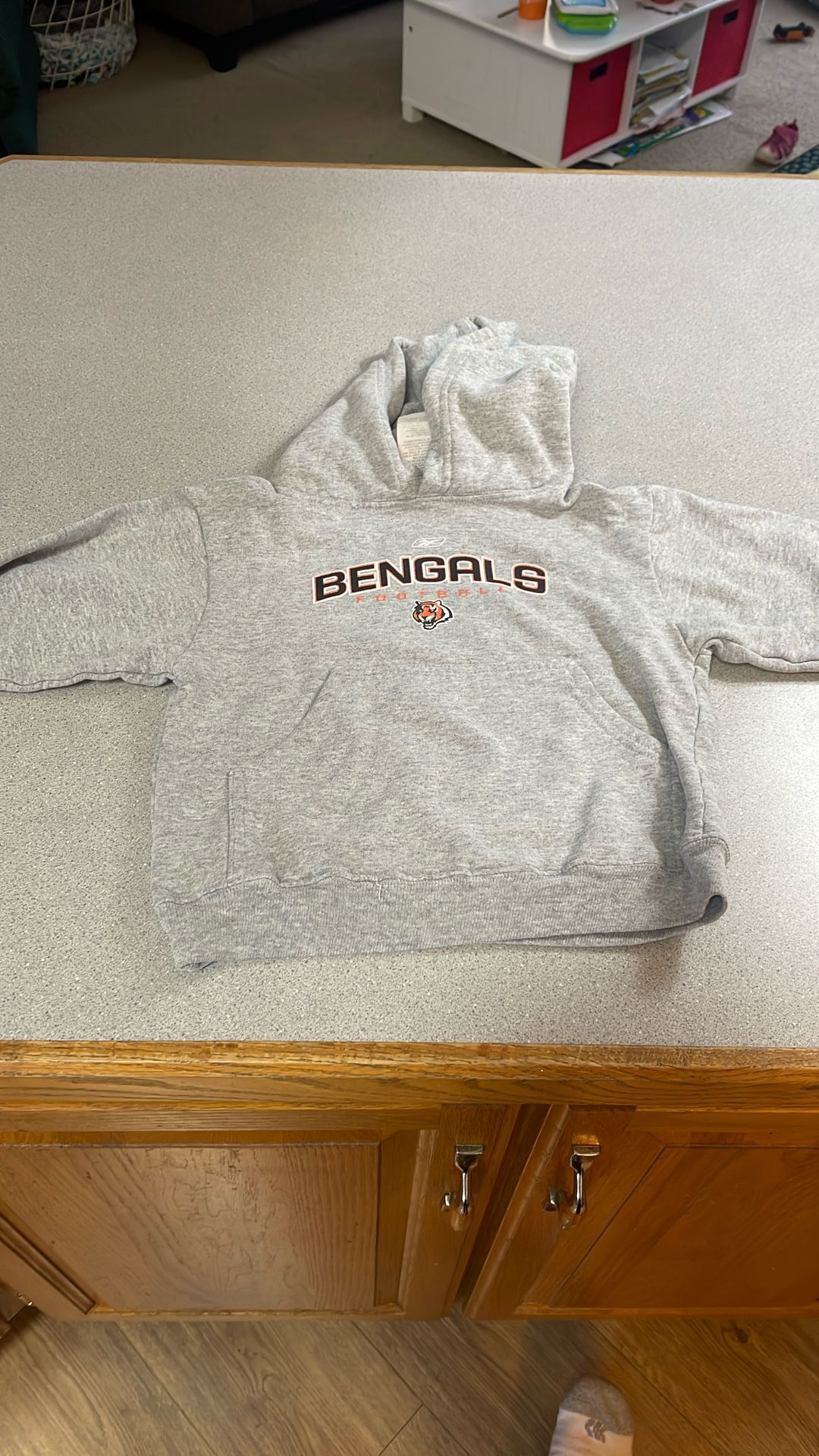 Reebok Cincinnati Bengals Hoodie – Size 4T