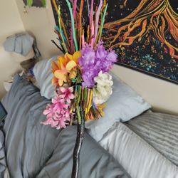 Handmade Rainbow Bessom 